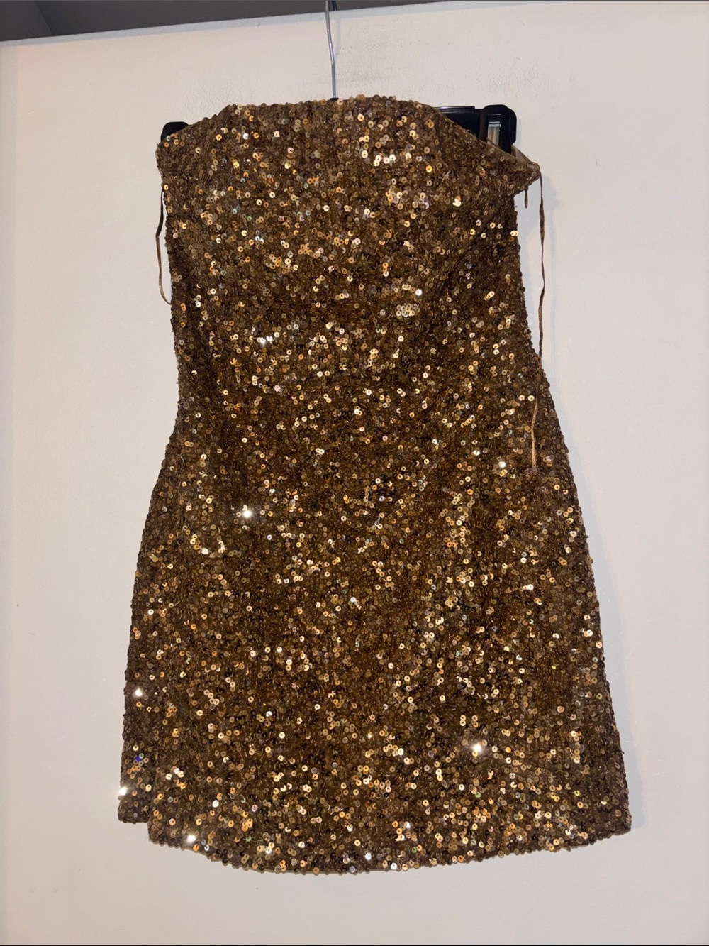 Retrofete Mini Sequin Dress